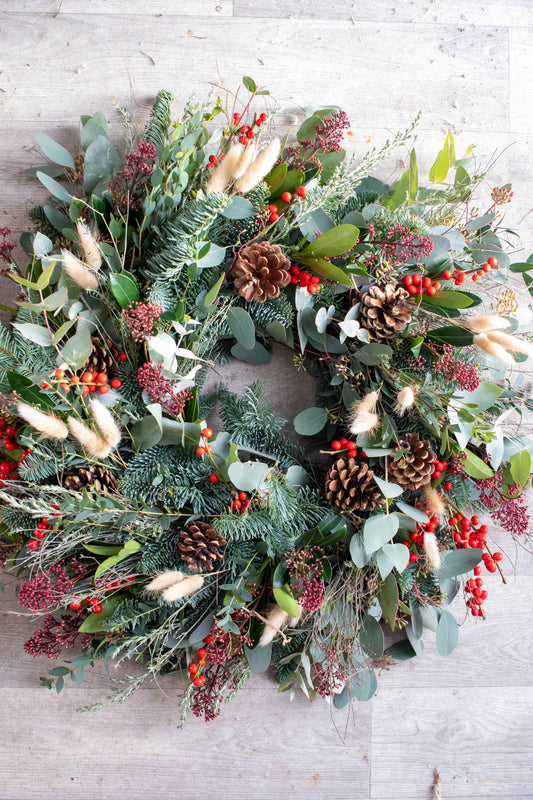 Festive Berry Wreath